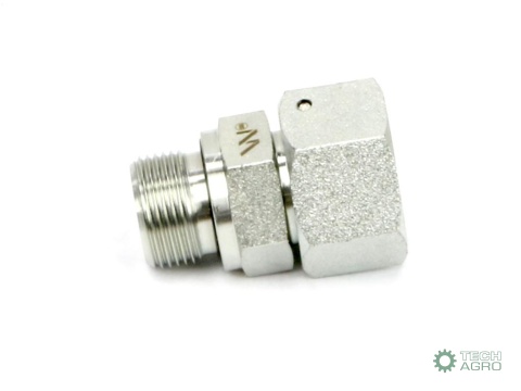 Przyłączka hydrauliczna metryczna AB (EVGE) M16x1.5 10L x M14x1.5 ED Waryński ( sprzedawane po 2 )