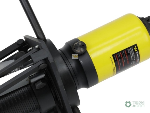 Ściągacz do łożysk, hydrauliczny 20T z zaworami bezpieczeństwa i pierścieniem zabezpieczającym, Waryński