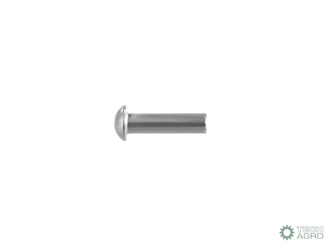 Zestaw nitów stalowych, kulistych, (4x16mm), DIN660, (100 szt.), Teger