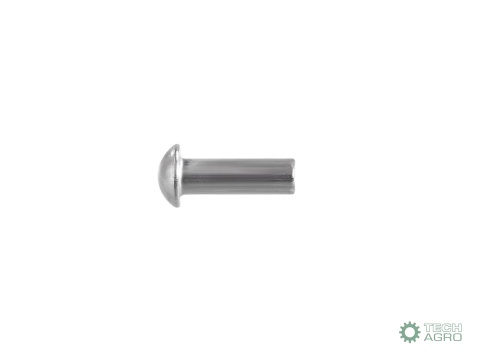 Zestaw nitów stalowych, kulistych, (5x16mm), DIN660, (100 szt.), Teger