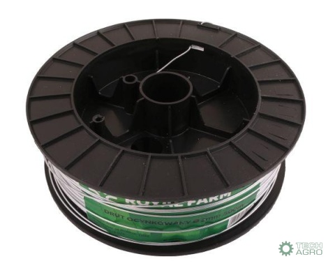 Drut (szpula) do pastucha ocynkowany fi2.0 mm 500m ROYAL FARM RM-105010013