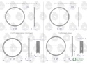 Komplet pierścieni tłokowych silnika 1-tłok K41310. K1-1310-000 C-360 PREMIUM ORYGINAŁ URSUS