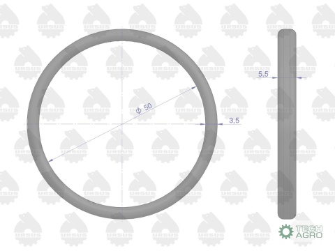 Komplet - zestaw uszczelek silnikowy 2022766U C-330 ORYGINAŁ URSUS