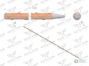 Palik Słupek z włókna szklanego 10mm L-1300 ROYAL FARM ( sprzedawane po 10 )