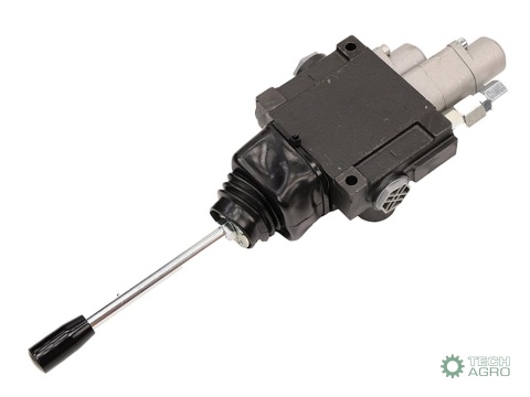 Rozdzielacz hydrauliczny 2-sekcyjny 40L(1-sekcja pływająca) z joystickiem VOIMA