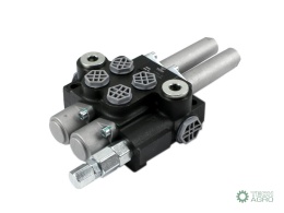 Rozdzielacz hydrauliczny 2-sekcyjny 40Lsterowany joystickiem na linkę VOIMA