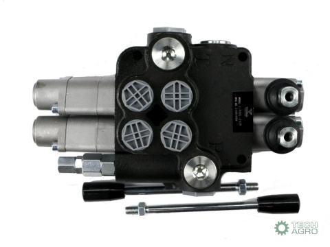 Rozdzielacz hydrauliczny 2-sekcyjny 80L(2-sekcje pływające) VOIMA