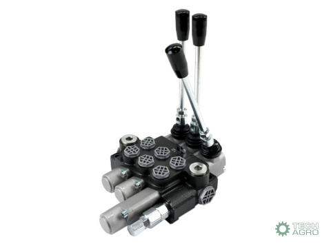 Rozdzielacz hydrauliczny 3-sekcyjny 40L(1-sekcja pływająca) VOIMA