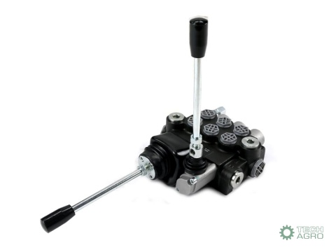 Rozdzielacz hydrauliczny 3-sekcyjny 40L(2 sekcje x 1 dźwignia + 1 sekcja x 1 dźwignia) VOIMA