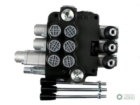 Rozdzielacz hydrauliczny 3-sekcyjny 80L(1-sekcja pływająca) VOIMA