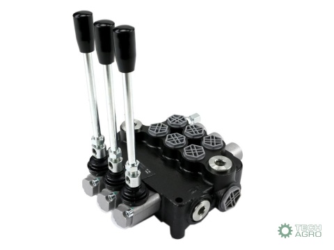 Rozdzielacz hydrauliczny 3-sekcyjny 80LVOIMA