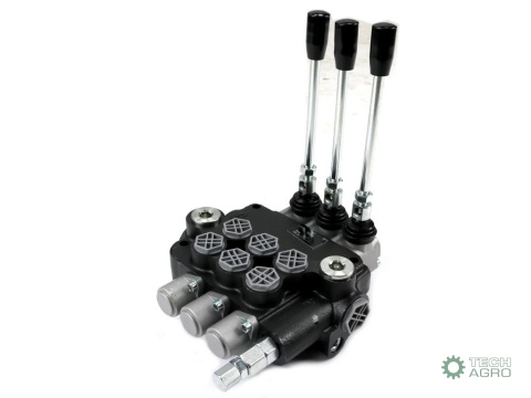 Rozdzielacz hydrauliczny 3-sekcyjny 80LVOIMA