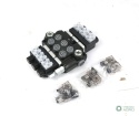 Rozdzielacz hydrauliczny 3-sekcyjny sterowany elektrycznie 12V 40L VOIMA