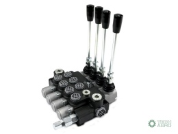 Rozdzielacz hydrauliczny 4-sekcyjny 40L(1-sekcja nurnikowa) VOIMA