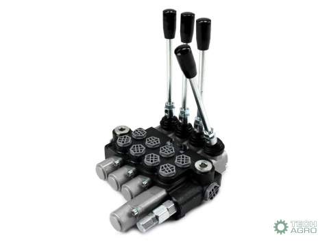 Rozdzielacz hydrauliczny 4-sekcyjny 40L(1-sekcja pływająca) VOIMA