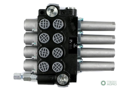 Rozdzielacz hydrauliczny 4-sekcyjny 40Lsterowany na linkę VOIMA