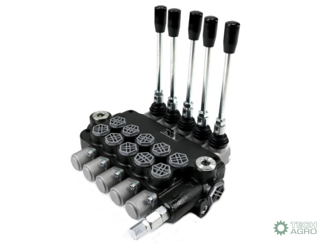 Rozdzielacz hydrauliczny 5-sekcyjny 80LVOIMA