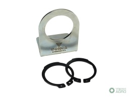 Uchwyt pojedynczy z pierścieniami segera dla szybkozłączy EURO Push-Pull VOIMA