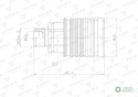 ZAWÓR GN.HYDR.EURO M22X1,5 GZ VOIMA