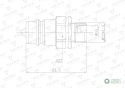 ZAWÓR WT.HYDR.EURO M22X1.5 GZ VOIMA