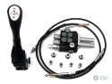 Zestaw do Ładowacz TUR -Rozdzielacz 40L2-sekcyjny + Joystick bez przycisku + Elementy złączne + Linki na kulkę 1500mm VOIMA