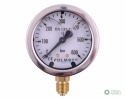 Manometr glicerynowy M63 0-600 bar dolne przyłącze G1/4" POLMO