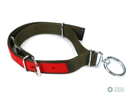 Obroża, 100 cm x 4 cm z okrętką 8 mm i rolką na klamrze, Royal Farm