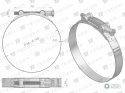 Opaska zaciskowa GBS 98-103 (obejma W2 - stal nierdzewna) szerkość 24mm TEGER ( sprzedawane po 5 )