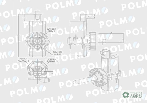 Pompa zasilająca RE505825 POLMO