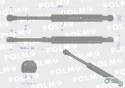 Siłownik drzwi John Deere AL78435 POLMO