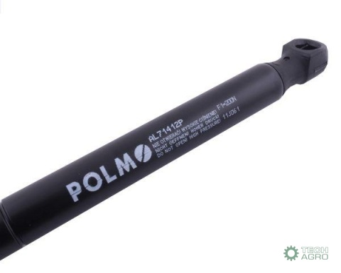 Siłownik szyby przedniej drzwi L max. 284mm AL71412P JOHN DEERE POLMO