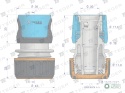 Szybkozłączka 3/4" - bez waterstop / TEGER