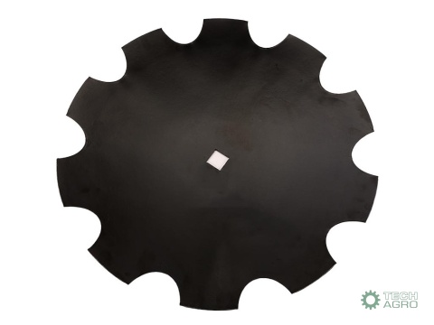Talerz, uzębiony Z-10 fi 560 otwór 30x30 stal borowa, 1279601010 1202030130, Royal Farm