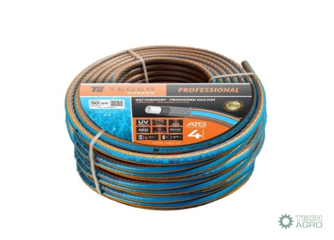 Wąż ogrodowy "PROFESSIONAL- EXTRA FLEX"FI 3/4". 50m / TEGER