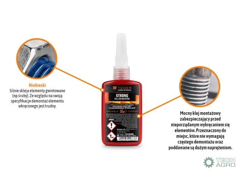 Klej do gwintów MEDIUM 50g / TEGER