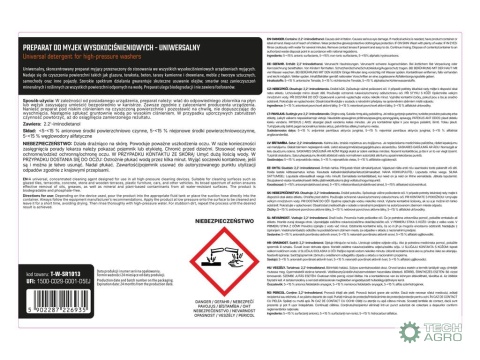 PŁYN DO MYJEK 5L TEGER