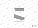 Pas klinowy Hard-Belt (T-751112.0) AP1001161 do CLAAS 751112.0 TEGER