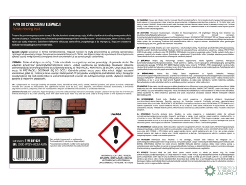 Płyn do czyszczenia elewacji 10l / TEGER