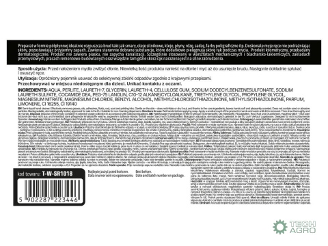 Żel do mycia rąk na mokro 4l / TEGER