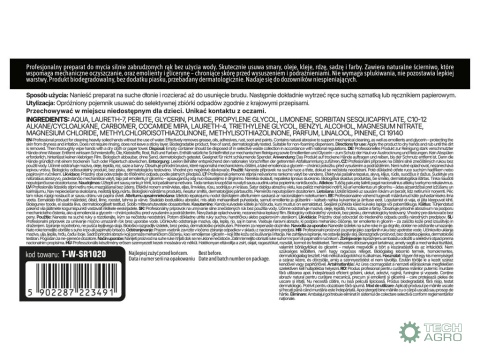 Żel do mycia rąk na sucho NEW FORMULA 4l / TEGER