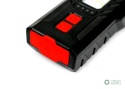 Lampa rowerowa latarka LED przednia zdwojona z powerbankiem 4000 mAh i funkcją RED ładowana USB Teger