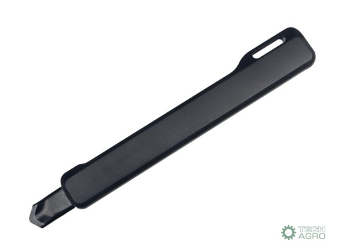 Nożyk łamany, ostrze 9mm ze stali SK2 wobudowie z tworzywa ABS, Teger