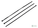 Opaski kablowe, opaska kablowa, opaski zaciskowe, tyrytytki, trytytki, 12.0 x 500mm 100 szt w worku czarne odporne na UV, Teger