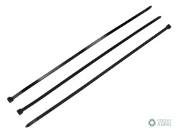 Opaski kablowe,opaska kablowa, opaski zaciskowe, tyrytytki, trytytki, 9.0 x 550mm 100 szt w worku czarne odporne na UV, Teger