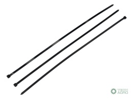 Opaski kablowe, opaska kablowa, opaski zaciskowe, tyrytytki, trytytki, 9.0 x 900mm 100 szt w worku czarne odporne na UV, Teger