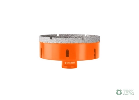 Otwornica diamentowa z uchwytem M14/115mm / TEGER