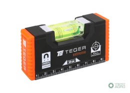 Poziomnica aluminiowa/magnetyczna 10 cmExtreme / TEGER