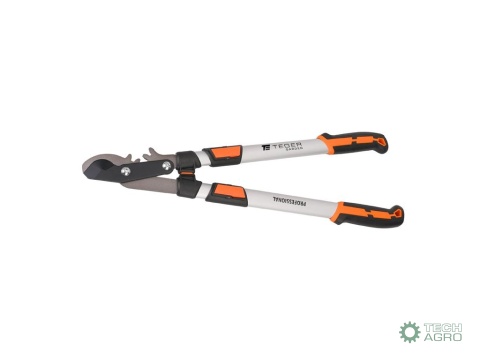 Sekator nożycowy PROFESSIONAL - dwuręczny teleskopowy, aluminiowy, Teger
