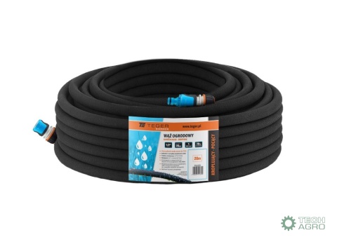 Wąż ogrodowy - kroplujący FI 1/2". 20m / TEGER