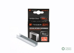 Zestaw zszywek tapicerskich HEAVY DUTY (typ G/140) 8/10,6/1,2mm / 1000 szt / TEGER